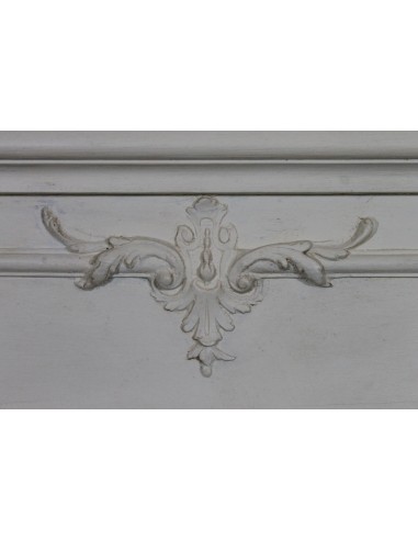 220 CAMINIERA GESSATA IN STILE REGGENZA MA...