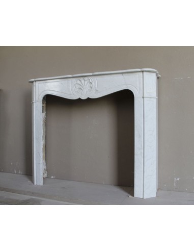 075 LOUIS XV "COQUILLE" FIREPLACE MANTEL CARVED...