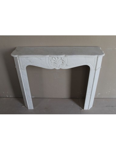 075 LOUIS XV "COQUILLE" FIREPLACE MANTEL CARVED...