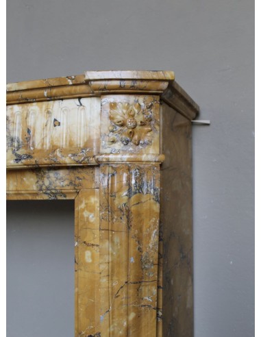 254 ANTIQUE LOUIS XVI "DEUX FLEURS ARRONDI"...