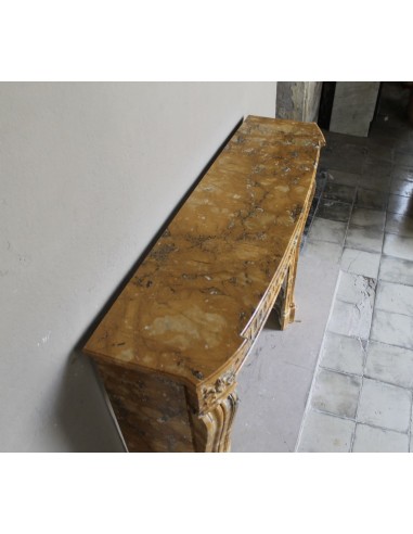 254 ANTIQUE LOUIS XVI "DEUX FLEURS ARRONDI"...