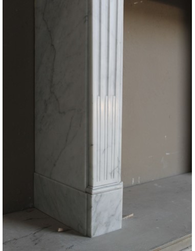 256 LOUIS XVI "QUIRINALE" FIREPLACE MANTEL...