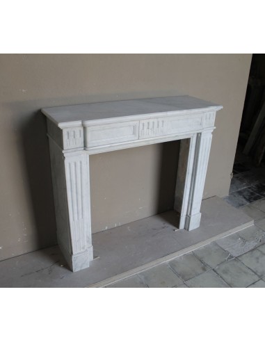 256 LOUIS XVI "QUIRINALE" FIREPLACE MANTEL...