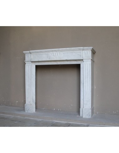 256 LOUIS XVI "QUIRINALE" FIREPLACE MANTEL...