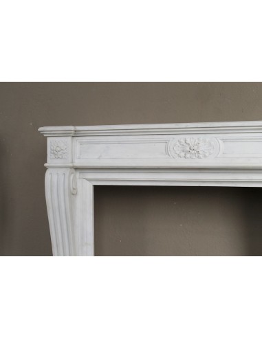 213 BEAUTIFUL ANTIQUE LOUIS XVI "TROIS FLEURS"...