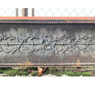 CG 059 CAMINO CONTROCUORE NEOCLASSICO FLOREALE IN GHISA... 2