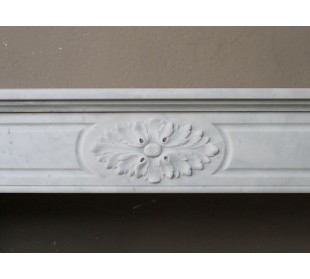 235 ORIGINAL LOUIS XVI "DÉMI-LUNE" FIREPLACE MANTEL IN... 2