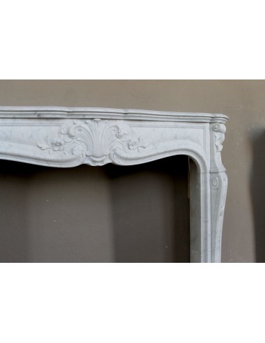 012 ORIGINAL LOUIS XV FLORAL "AMÉLIORÉ" MANTEL...