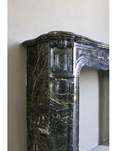 026 ANTIQUE LOUIS XV "PIED GALBÉ" FIREPLACE...