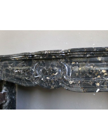 026 ANTIQUE LOUIS XV "PIED GALBÉ" FIREPLACE...