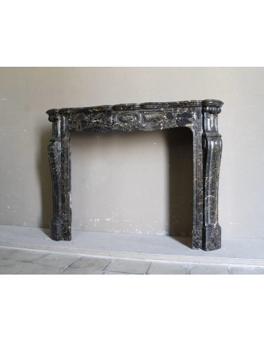 026 ANTIQUE LOUIS XV "PIED GALBÉ" FIREPLACE...