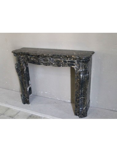 026 ANTIQUE LOUIS XV "PIED GALBÉ" FIREPLACE...