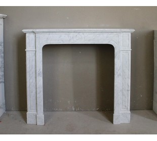 312 ANTIQUE LOUIS XIV "PARISIENNE" FIREPLACE MANTEL IN...