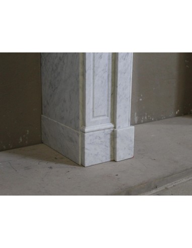 312 ANTIQUE LOUIS XIV "PARISIENNE" FIREPLACE...