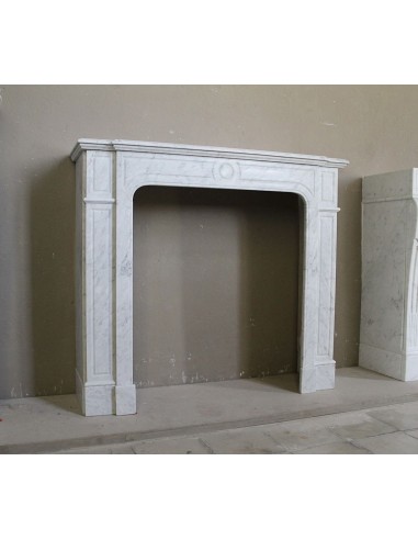 312 ANTIQUE LOUIS XIV "PARISIENNE" FIREPLACE...