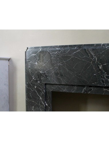 715 ANTIQUE AUTHENTIC ART DECO FIREPLACE MANTEL...