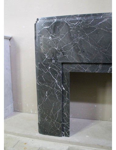 715 ANTIQUE AUTHENTIC ART DECO FIREPLACE MANTEL...