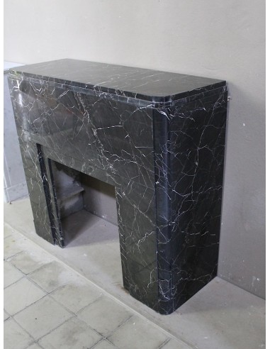 715 ANTIQUE AUTHENTIC ART DECO FIREPLACE MANTEL...