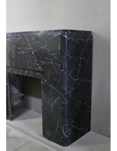 715 ANTIQUE AUTHENTIC ART DECO FIREPLACE MANTEL...