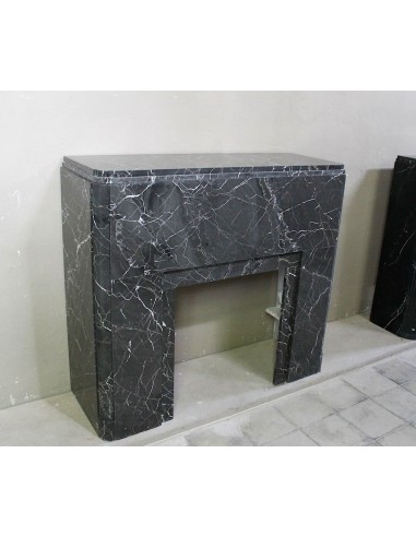 715 ANTIQUE AUTHENTIC ART DECO FIREPLACE MANTEL...