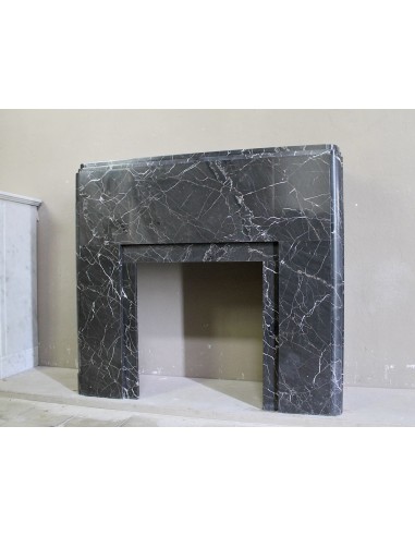 715 ANTIQUE AUTHENTIC ART DECO FIREPLACE MANTEL...