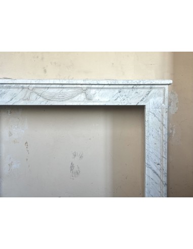 250 ANTIQUE LOUIS XVI STYLE ANTIQUE FIREPLACE...