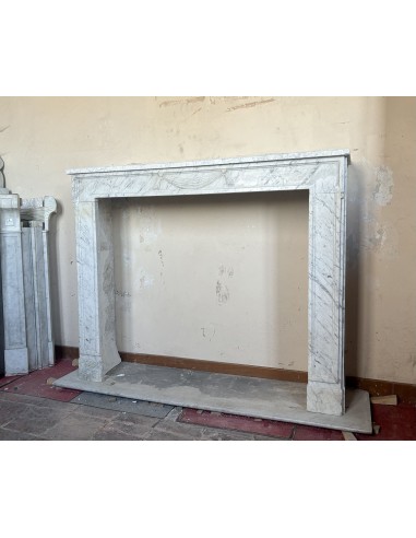 250 ANTIQUE LOUIS XVI STYLE ANTIQUE FIREPLACE...