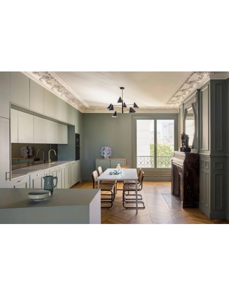 314 ANTIQUE LOUIS XIV “BOUDIN HAUT” FIREPLACE IN ROUGE ROYAL MARBLE (THIBAUT PICARD CREDITS)