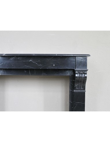 412 ANTIQUE LOUIS PHILIPPE "MODILLON" FIREPLACE...