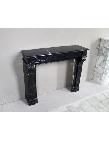 412 ANTIQUE LOUIS PHILIPPE "MODILLON" FIREPLACE...