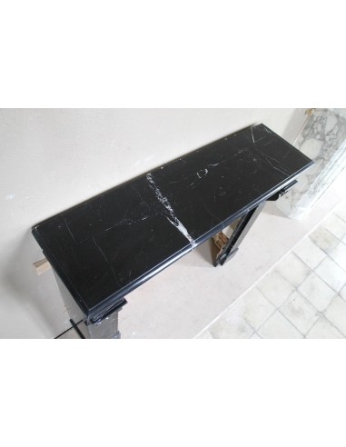 412 ANTIQUE LOUIS PHILIPPE "MODILLON" FIREPLACE...