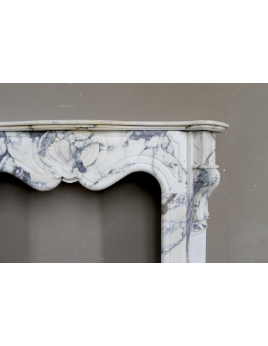 046 LOUIS XV “COEUR” FIREPLACE OF PROVENCAL...
