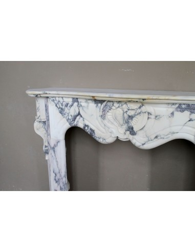 046 LOUIS XV “COEUR” FIREPLACE OF PROVENCAL...