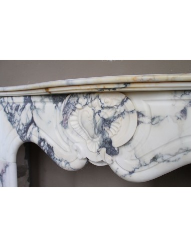 046 LOUIS XV “COEUR” FIREPLACE OF PROVENCAL...