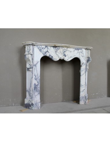 046 LOUIS XV “COEUR” FIREPLACE OF PROVENCAL...