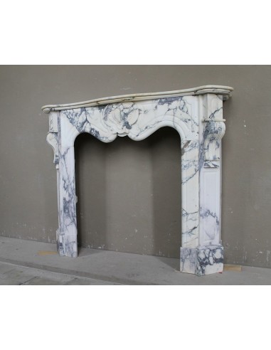 046 LOUIS XV “COEUR” FIREPLACE OF PROVENCAL...