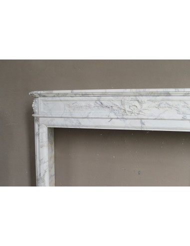 209 ANTIQUE NEOCLASSICAL "DÉMI-LUNE RAMEAU...