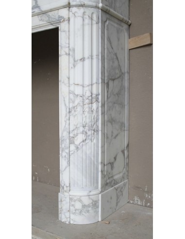 209 ANTIQUE NEOCLASSICAL "DÉMI-LUNE RAMEAU...