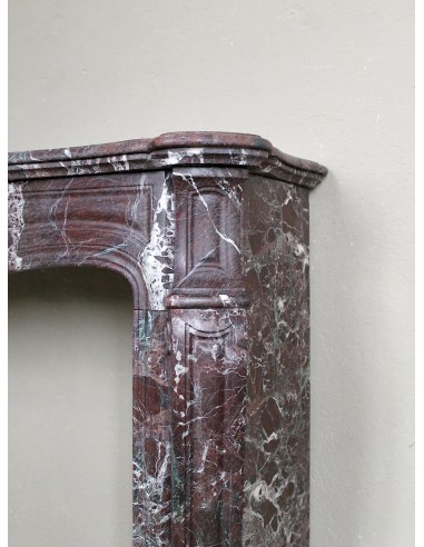 062 ANTIQUE LOUIS XV POMPADOUR "PIED GALBÉ"...