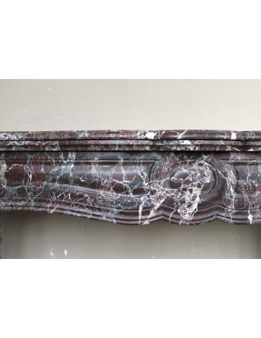 062 ANTIQUE LOUIS XV POMPADOUR "PIED GALBÉ"...