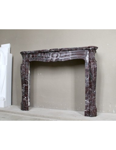 062 ANTIQUE LOUIS XV POMPADOUR "PIED GALBÉ"...