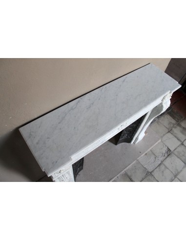 251 AG NEOCLASSICAL "ESCARGOT" FIREPLACE MANTEL...