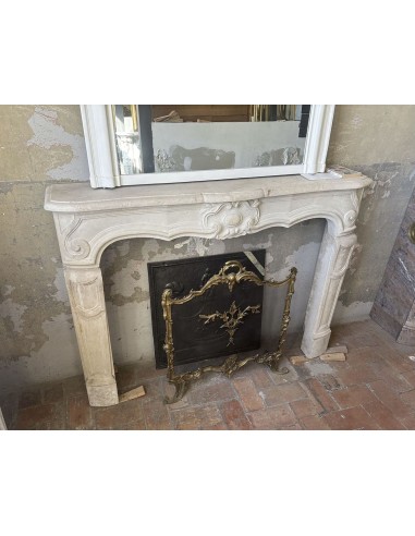 900 RARE ANTIQUE "RÉGENCE" FIREPLACE MANTEL...