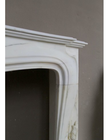 607 ART NOUVEAU "FLEUR DE CHARDON" FIREPLACE...