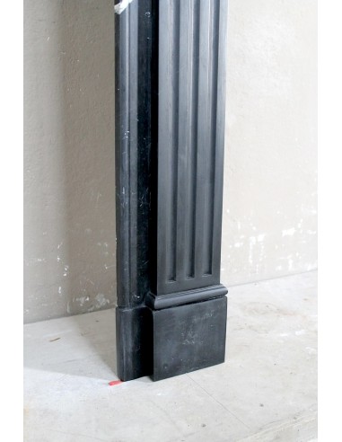 225 ANTIQUE NEOCLASSICAL “DEUX ROSES” FIREPLACE...