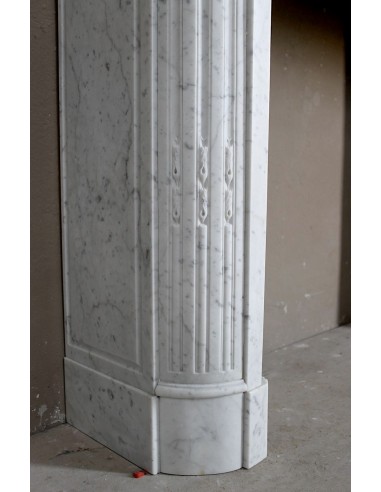 253 LOVELY ANTIQUE LOUIS XVI “DÉMI-LUNE...