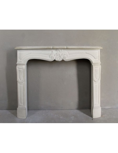Antique stone fireplace mantel for sale at discounted price. This stone fireplace is a genuine bargain offer.