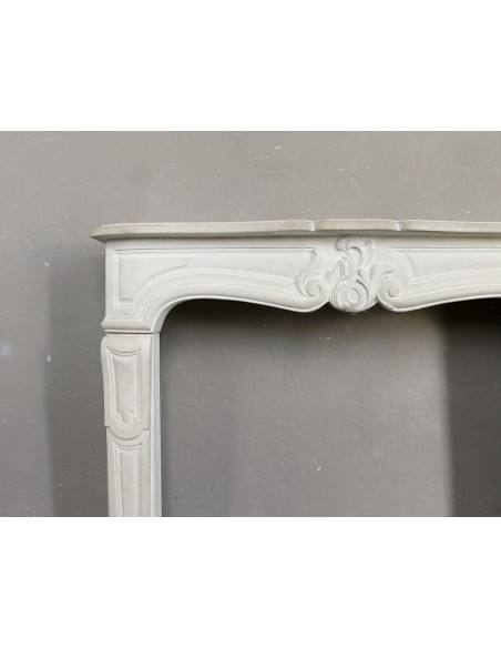 Antique stone fireplace mantel for sale at discounted price. This stone fireplace is a genuine bargain offer.