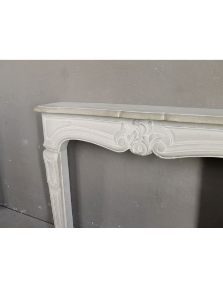 Antique stone fireplace mantel for sale at discounted price. This stone fireplace is a genuine bargain offer.