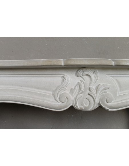 Antique stone fireplace mantel for sale at discounted price. This stone fireplace is a genuine bargain offer.